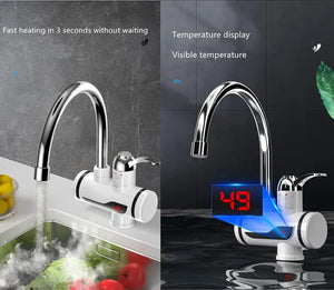 Instant Hot Water Tap | Electric Geyser for Bathroom and Kitchen Basin