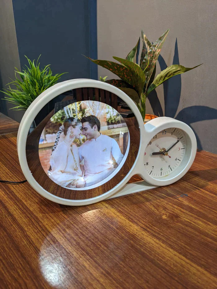 3 In 1 Magic Mirror Photo Frame With LED Light